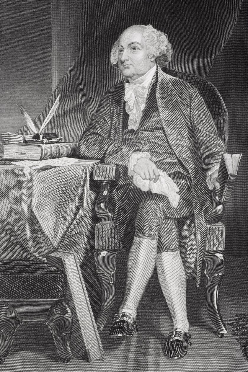 Portrait of John Adams by Alonzo Chappel
