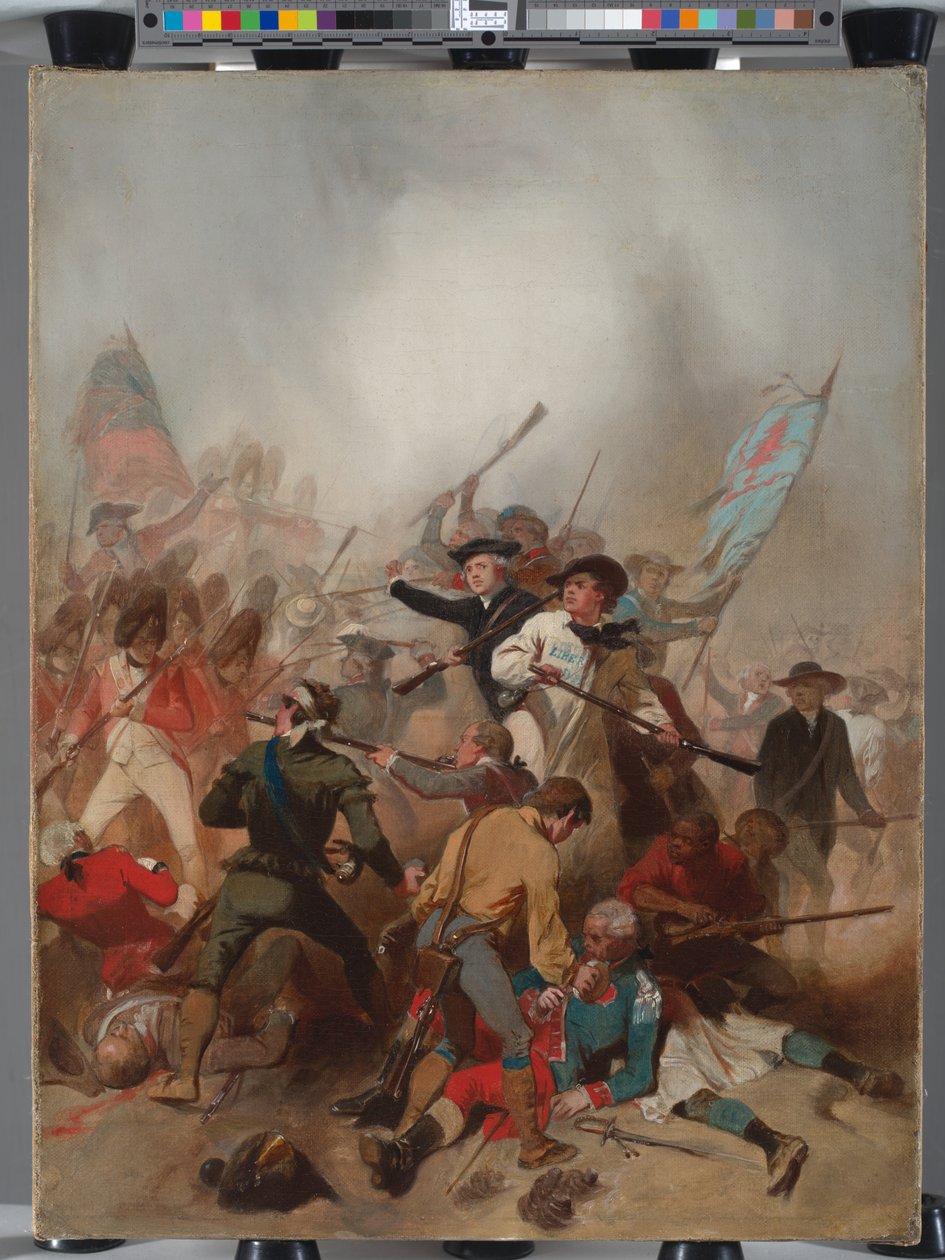 Battle of Bunker Hill, June 17, 1775 by Alonzo Chappel