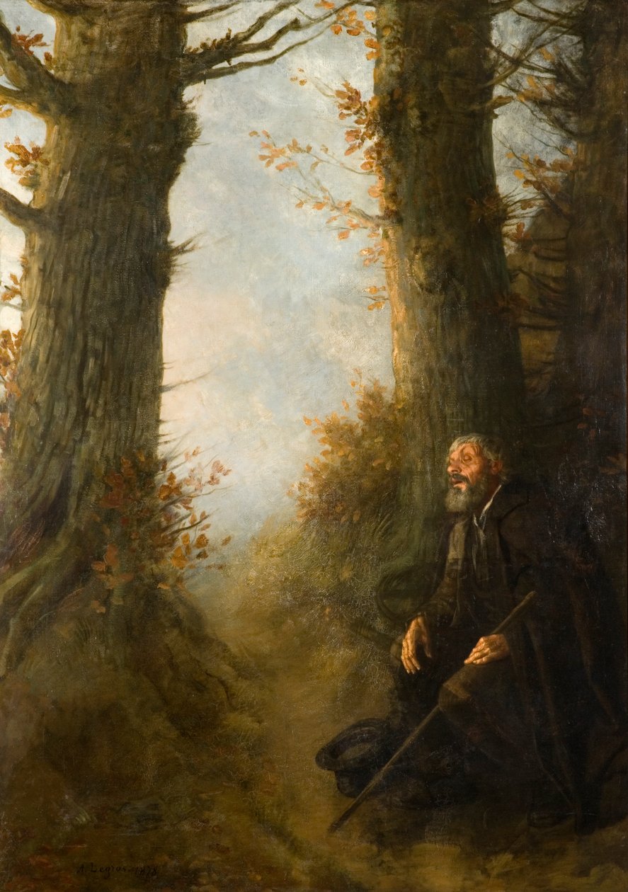 Tired Wanderer, 1878 by Alphonse Legros