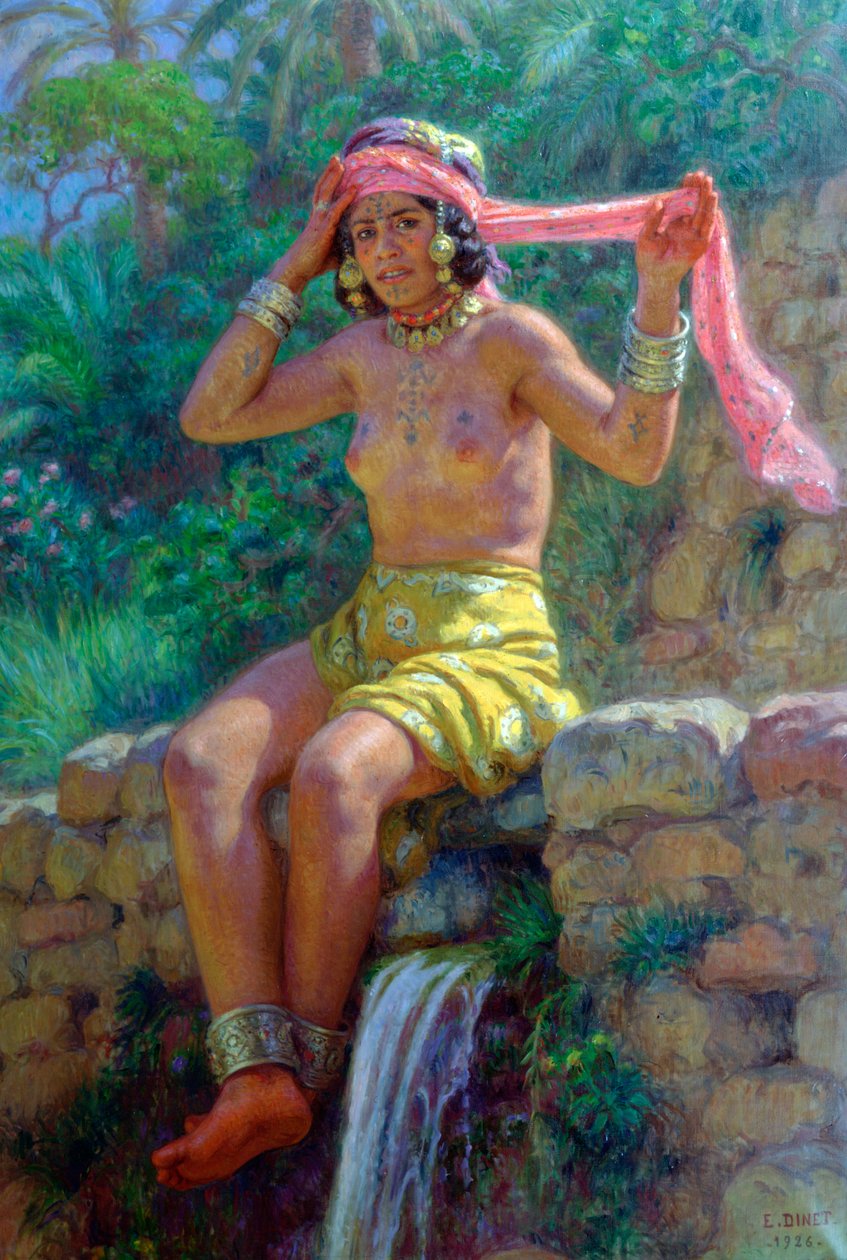 The Source, 1926 by Alphonse Etienne Dinet