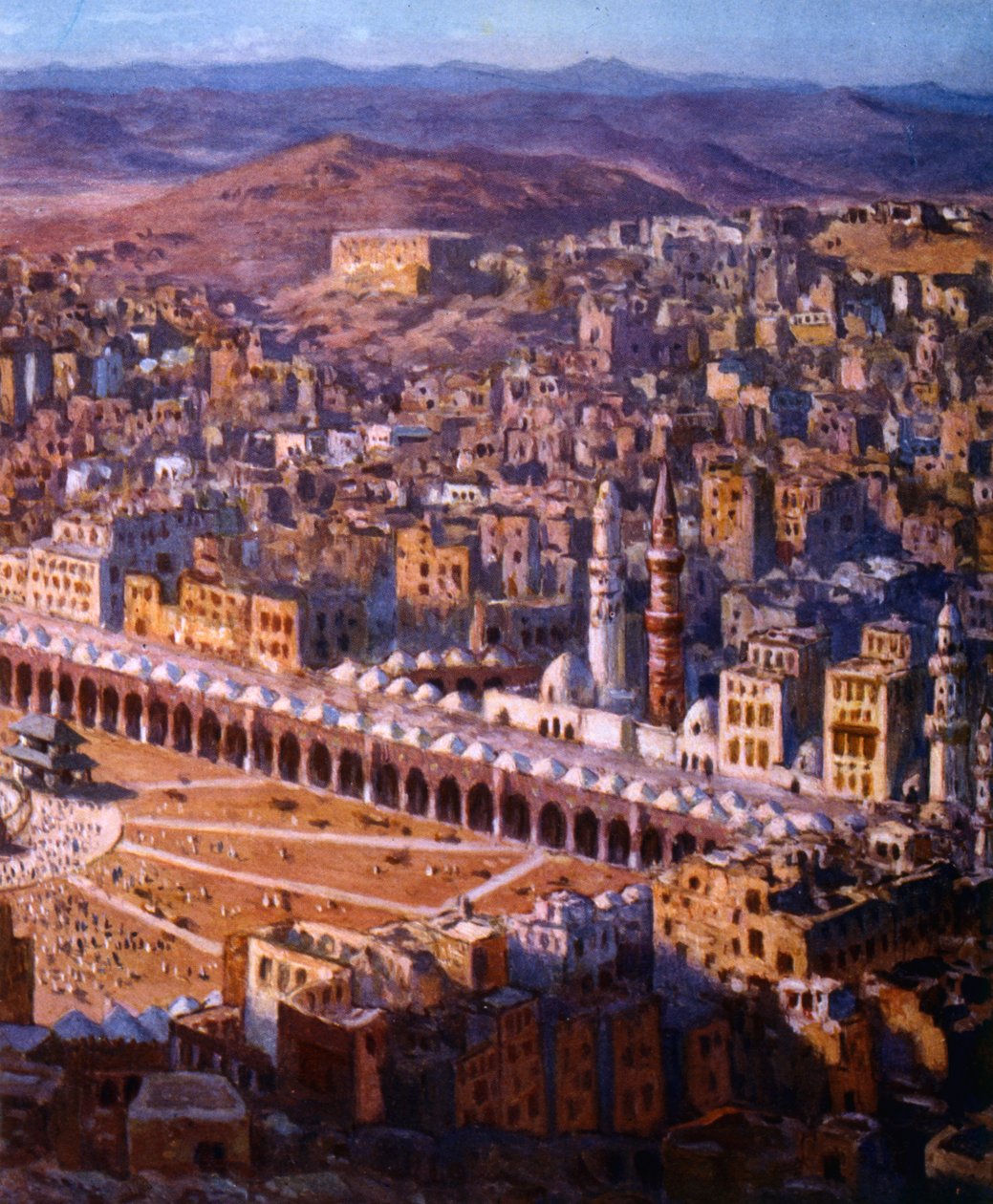 View of Mecca by Alphonse Etienne Dinet
