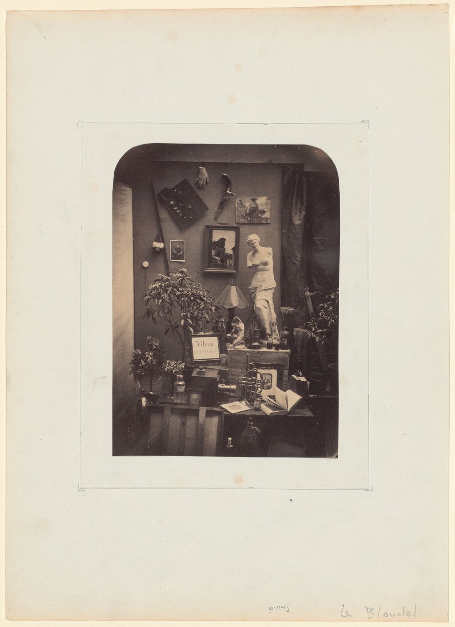 Studio Decor, Still Life by Alphonse Le Blondel