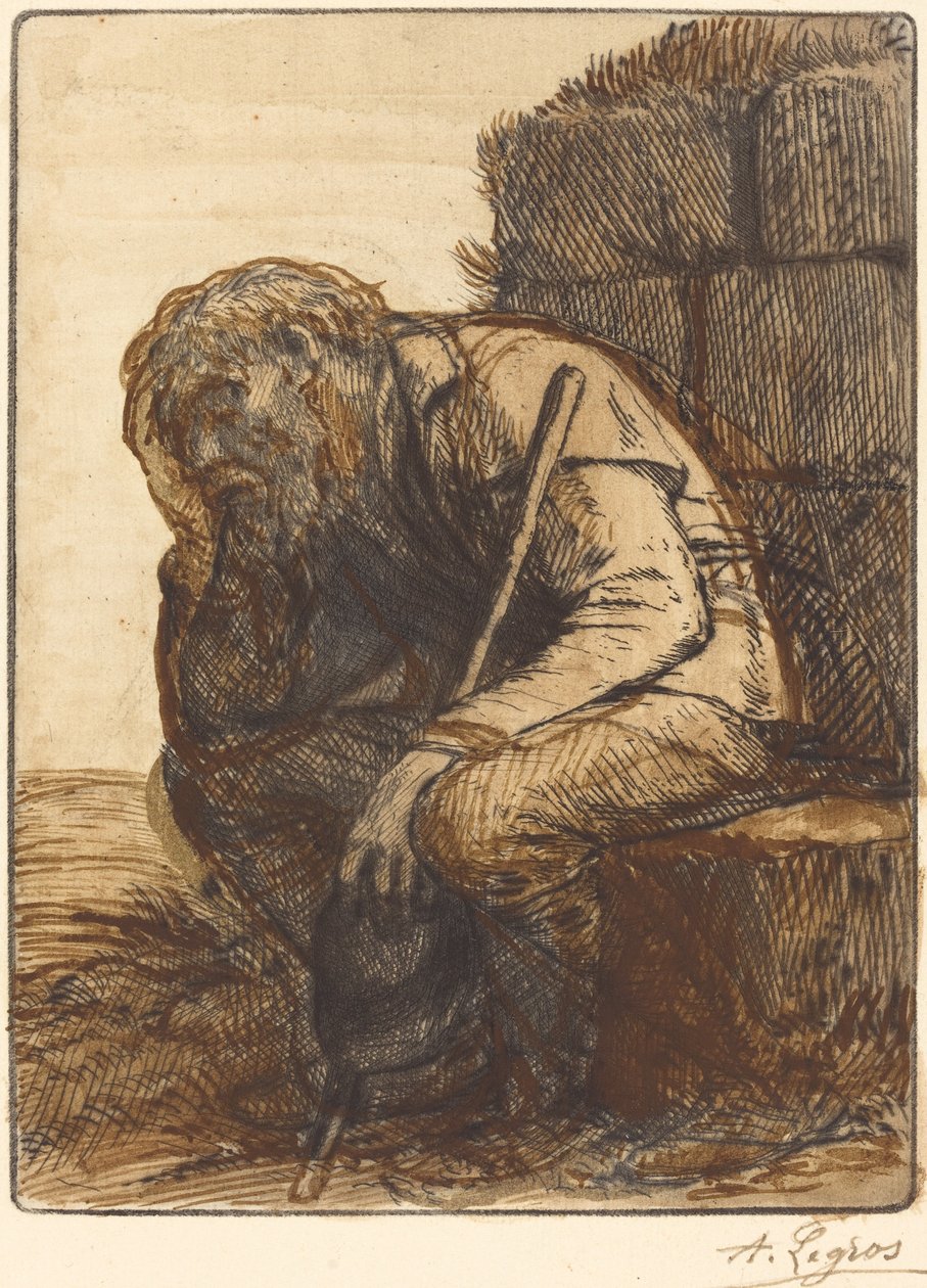 Desperate Man (The Desperate) by Alphonse Legros