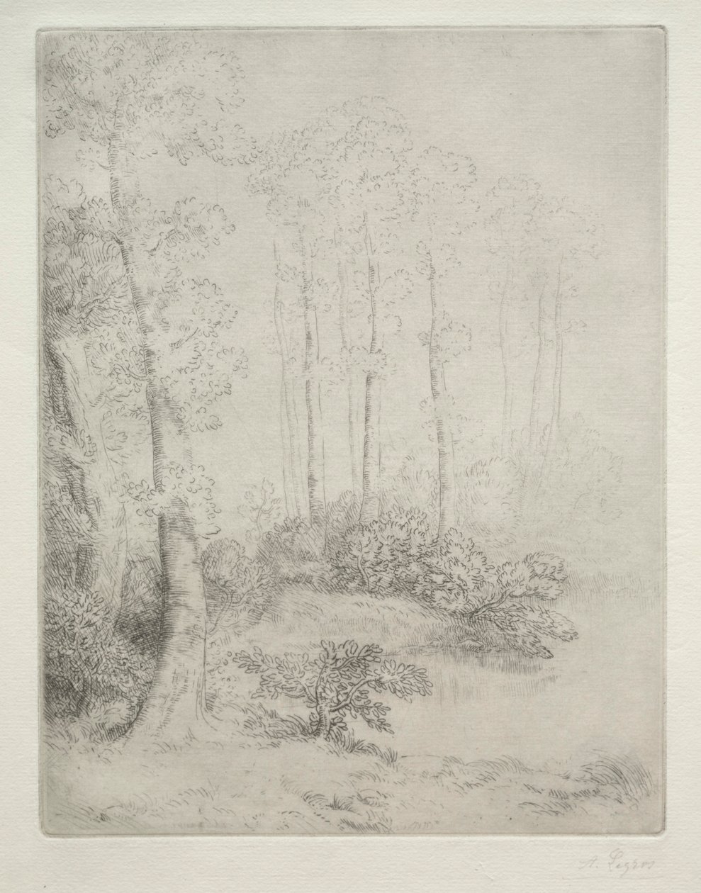 Edge of the Water by Alphonse Legros