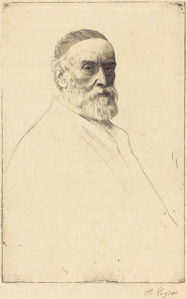 G.F. Watts, R.A. by Alphonse Legros