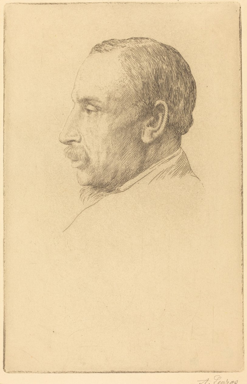 Professor W. Cawthorne Unwin by Alphonse Legros
