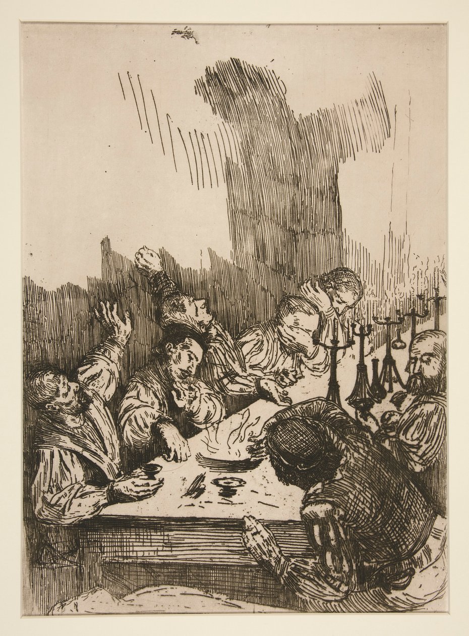 Shadow (Ombre) by Alphonse Legros