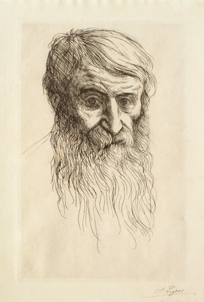 Sir Frederick Leighton by Alphonse Legros