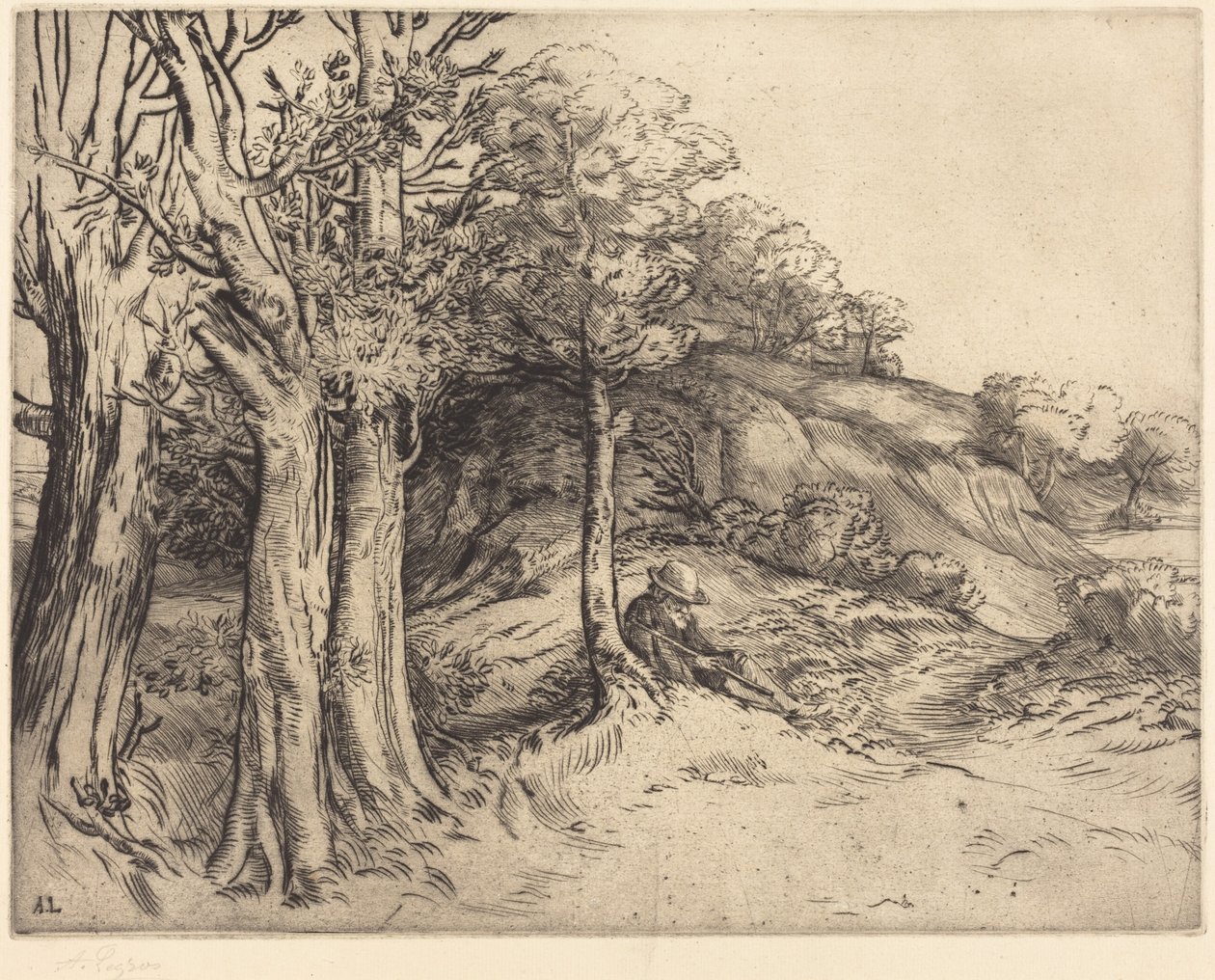 Solitude by Alphonse Legros