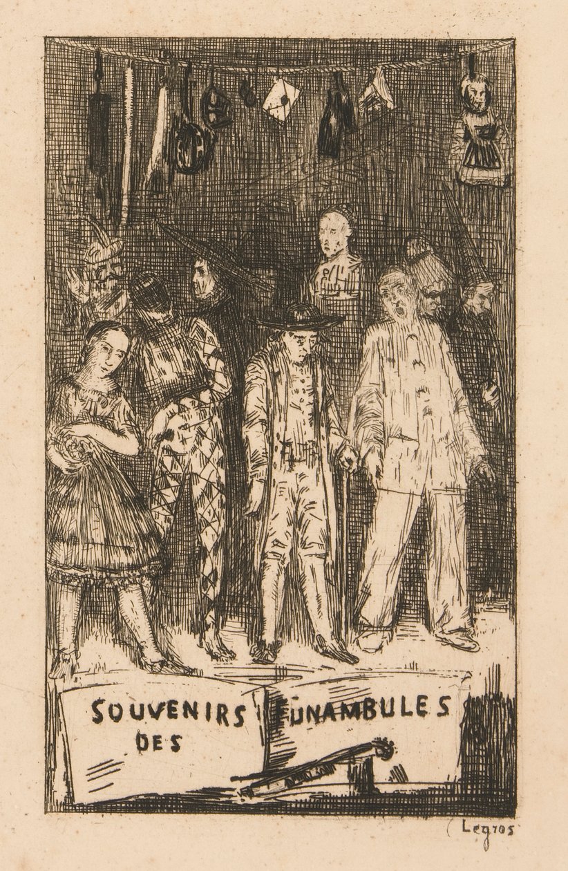 Memories of the Funambulists by Alphonse Legros