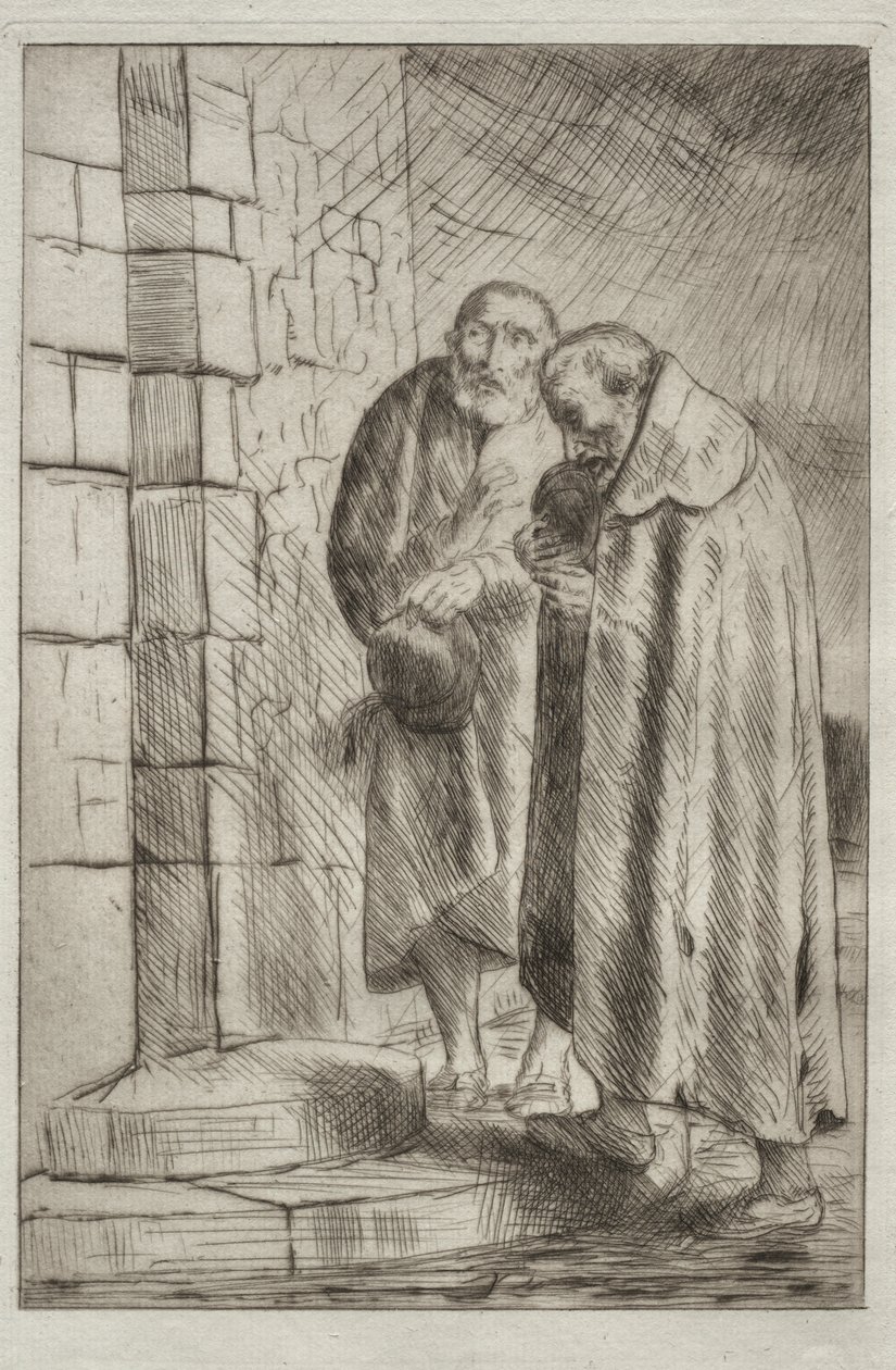 St. Peter and St. Paul at the Gate of Mr. Richard by Alphonse Legros