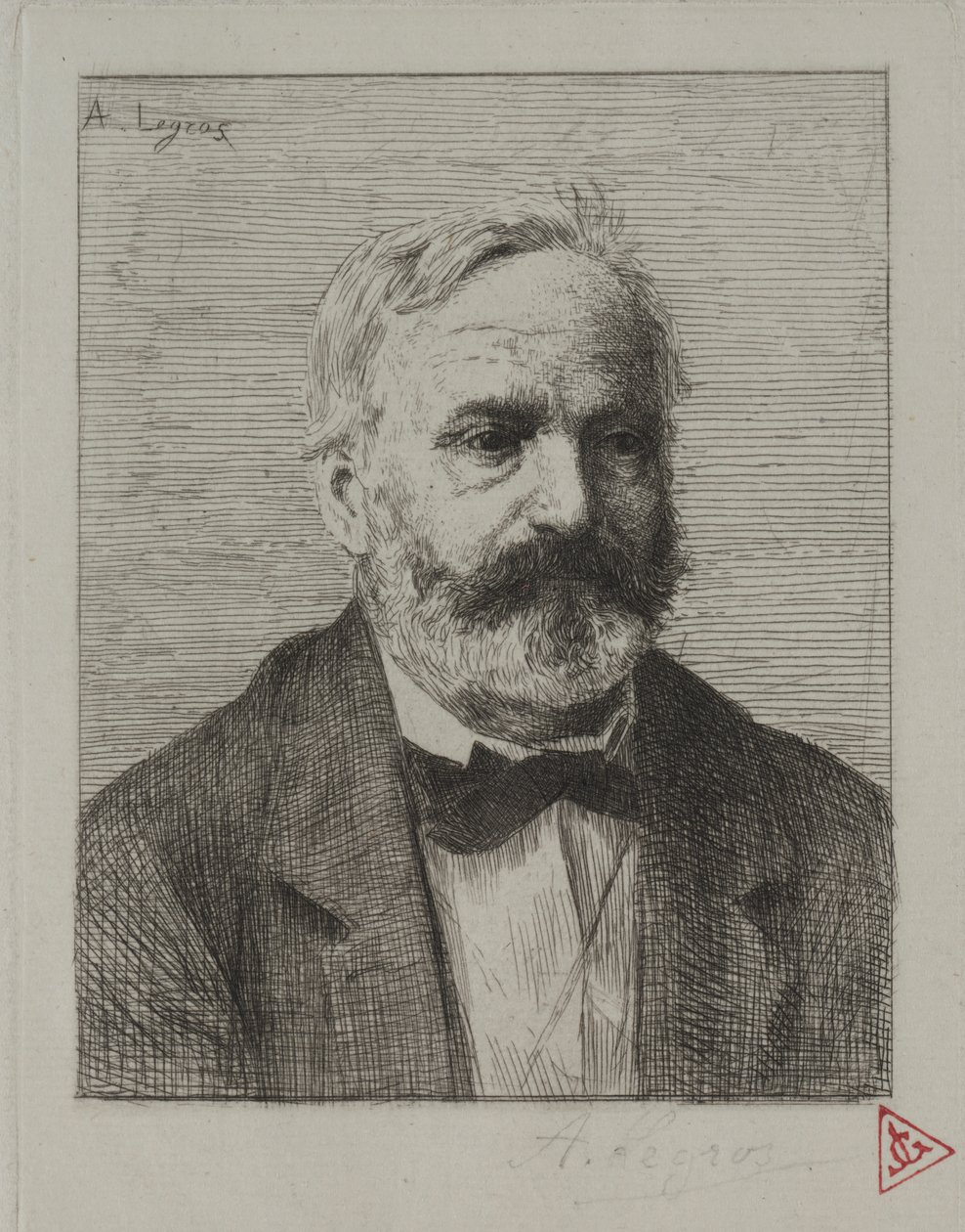 Victor Hugo by Alphonse Legros