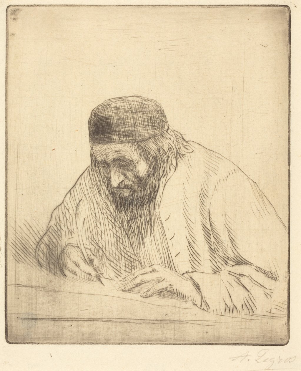 Writer by Alphonse Legros