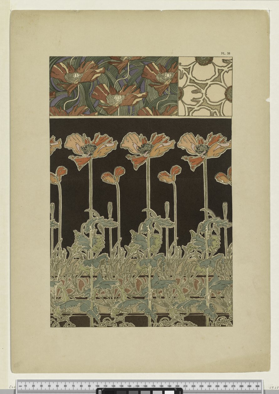 Documents Decoratifs: Plate 38 by Alphonse Mucha