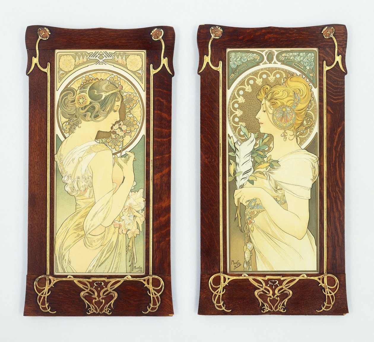 The Primrose and the Quill by Alphonse Mucha