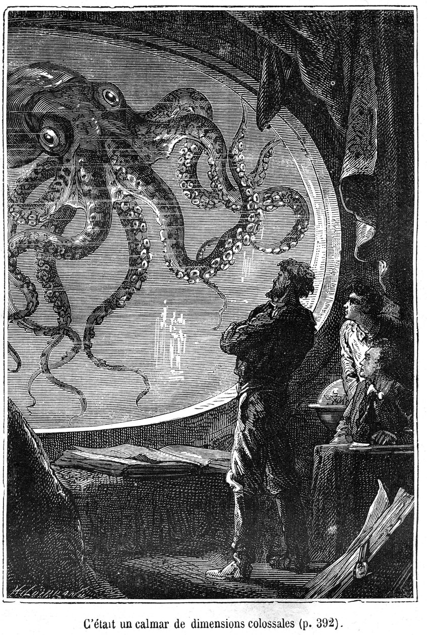 Twenty Thousand Leagues Under the Seas by Alphonse Marie de Neuville