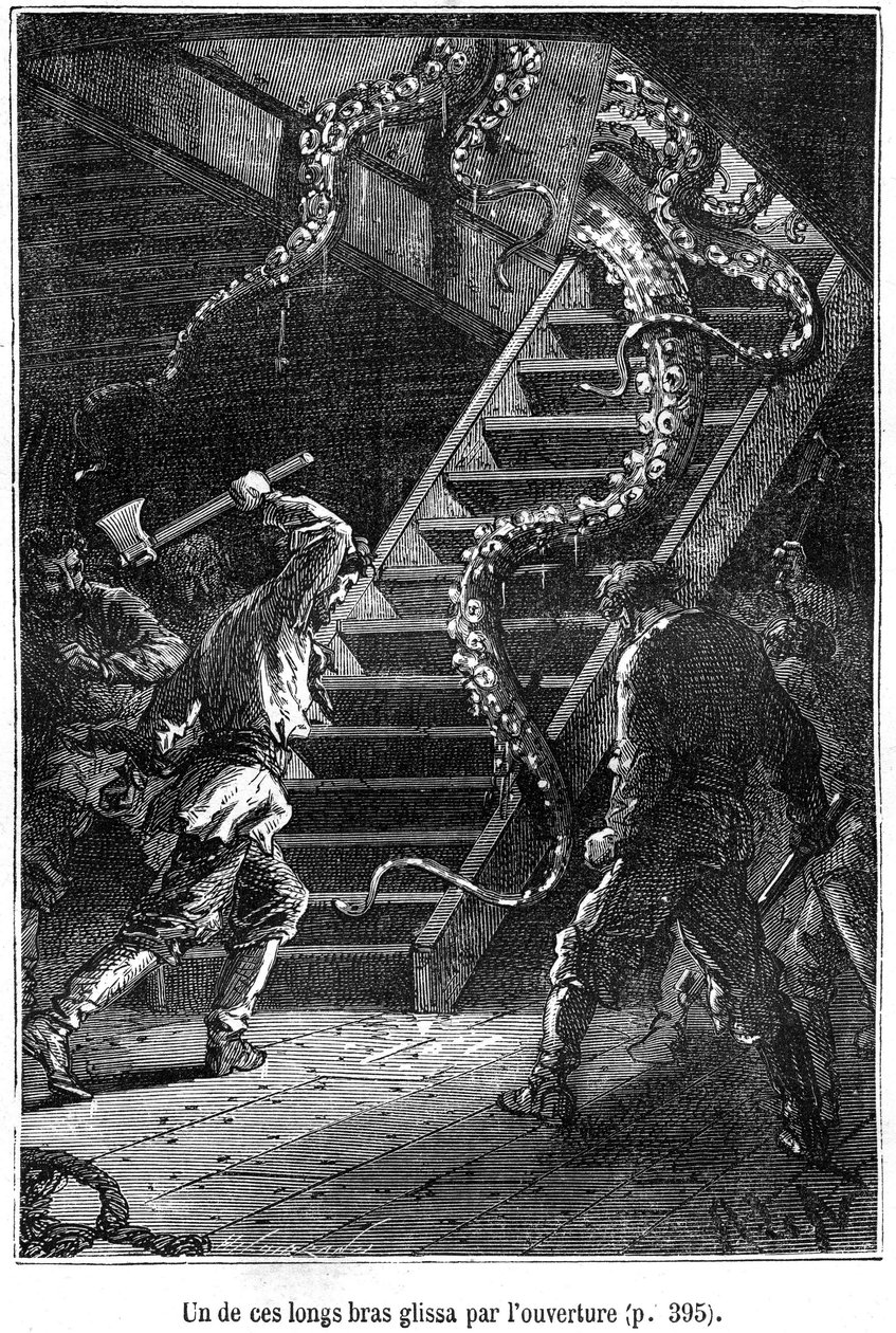 Twenty Thousand Leagues Under the Seas by Alphonse Marie de Neuville