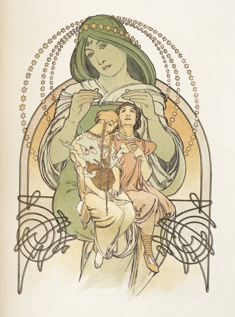 Illustration from Ilsee, Princess of Tripoli, 1897 by Alphonse Mucha
