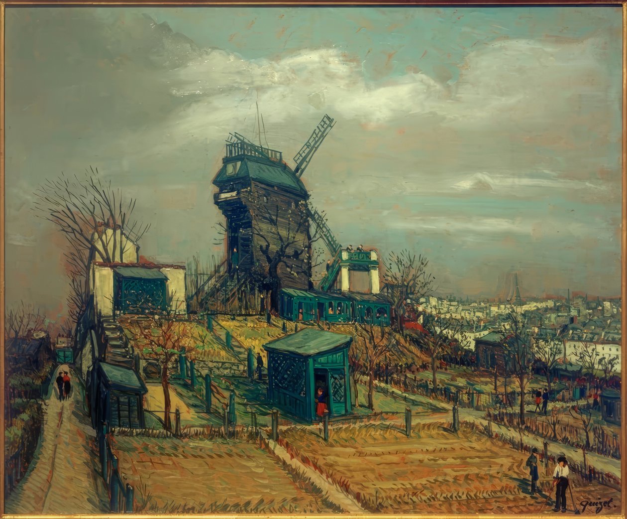 The Maquis, Montmartre by Alphonse Quizet