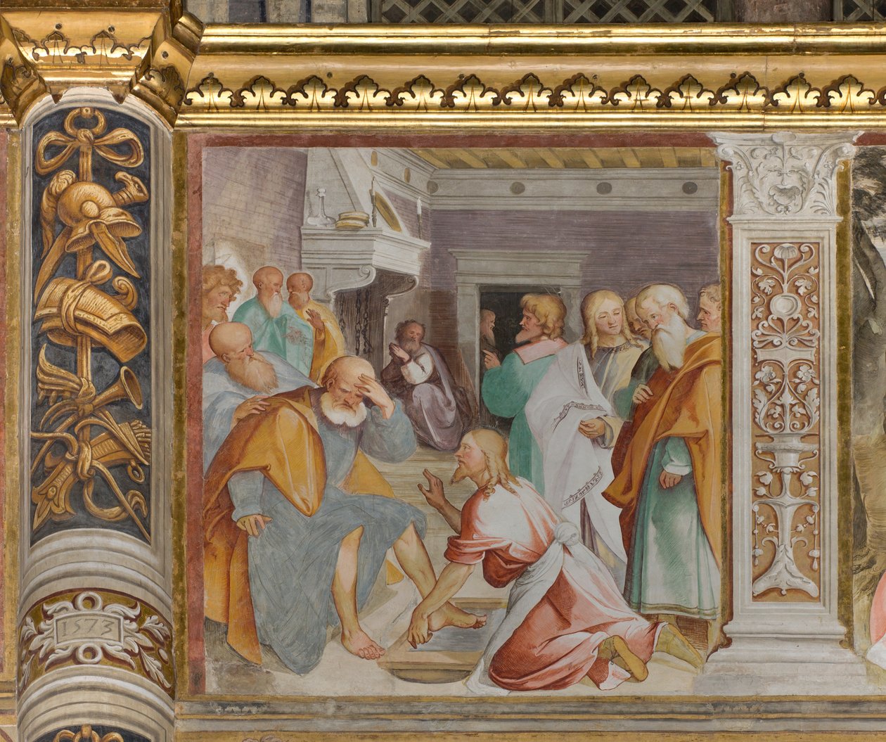 Presbytery, Seventh South Span, Lavender of the Foot by Altobello Melone
