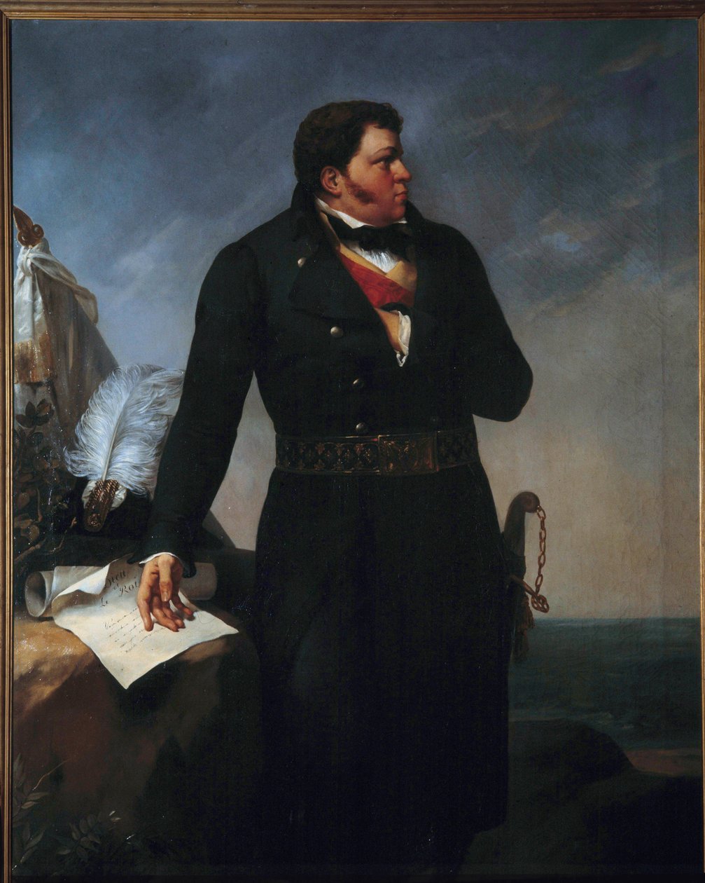 Portrait of Georges Cadoudal by Amable-Paul Coutan