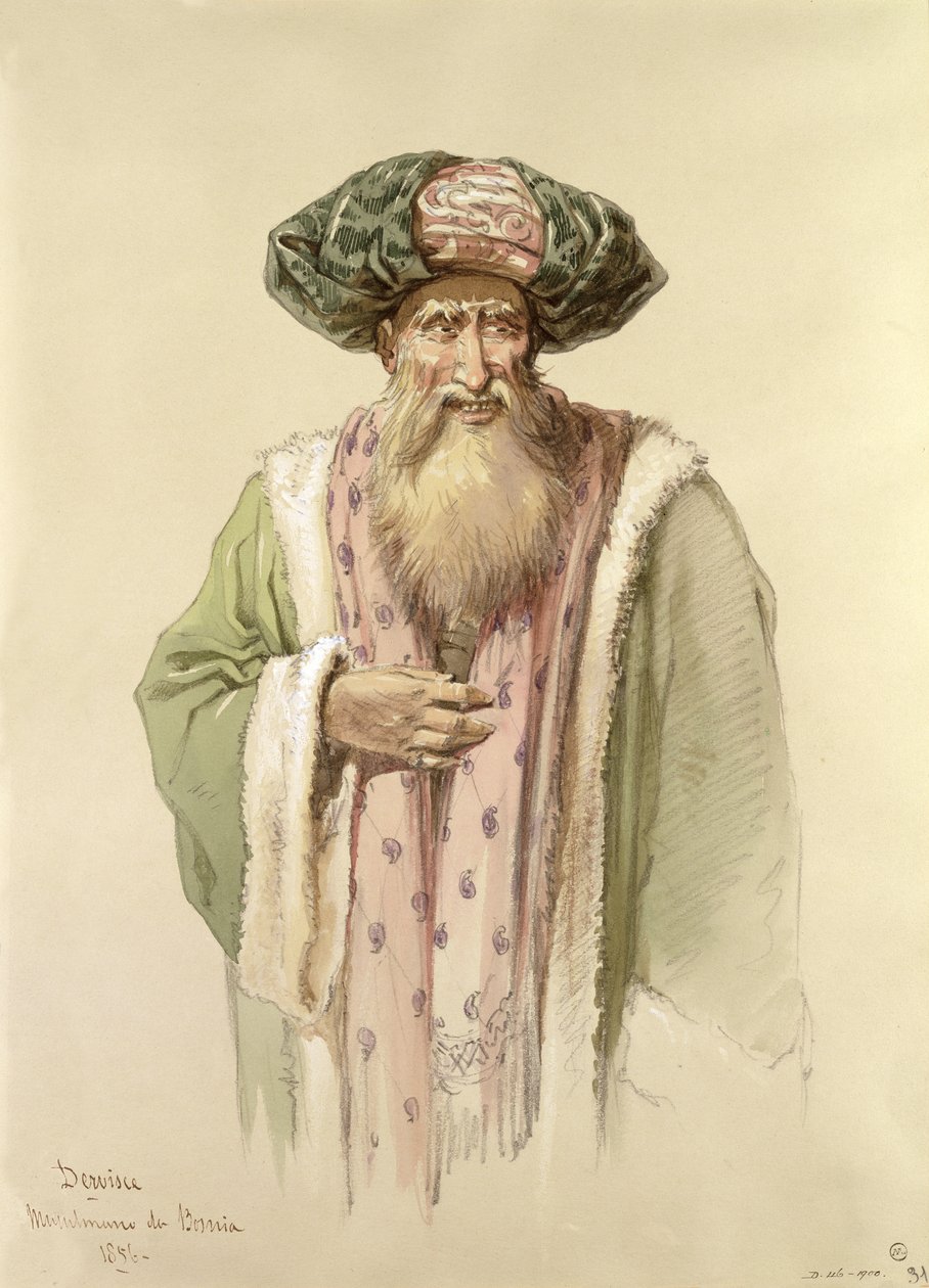 Dervish - from Bosnia by Amadeo Preziosi