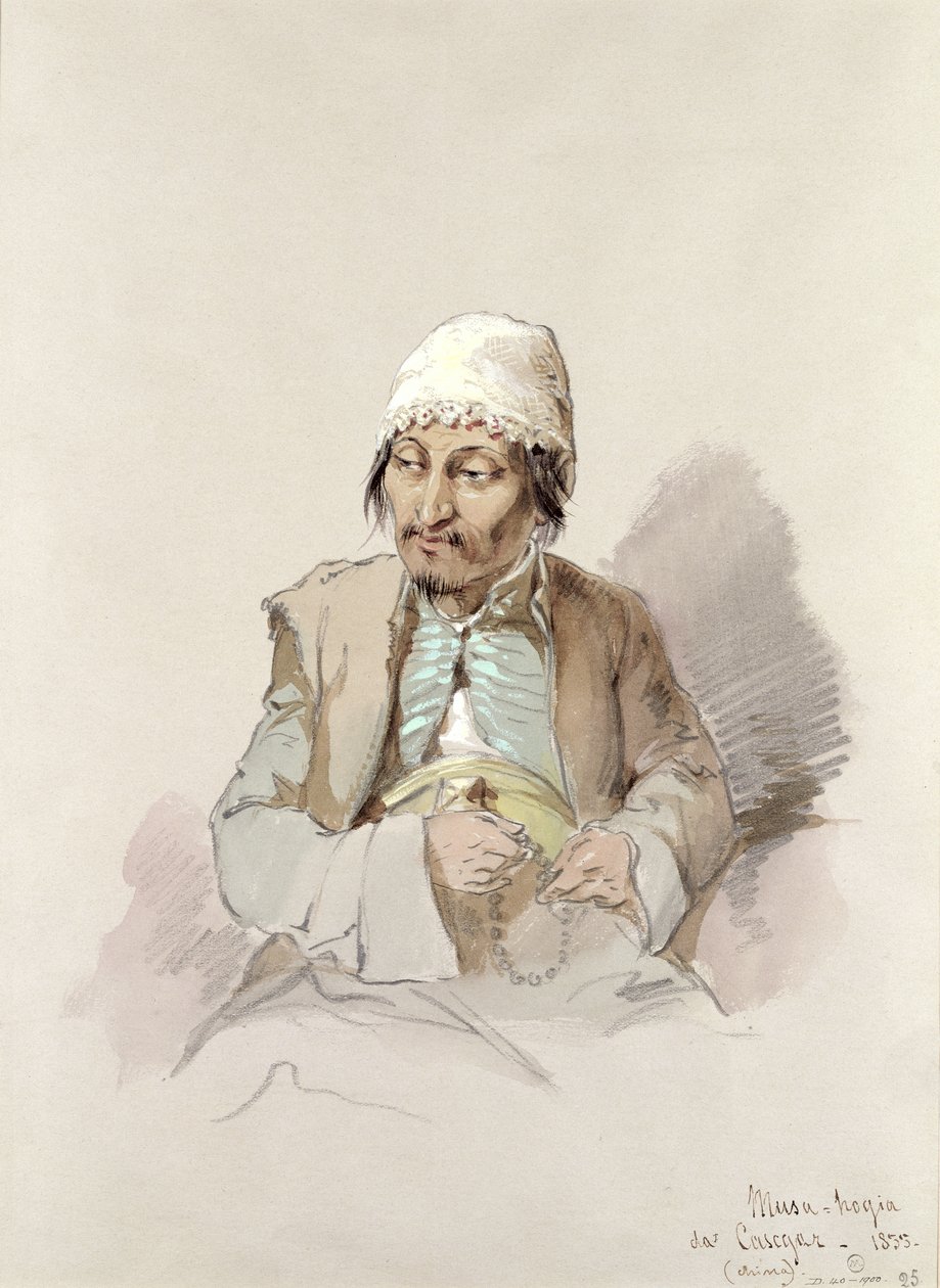 Musa - from Kashgar, c.1855 by Amadeo Preziosi