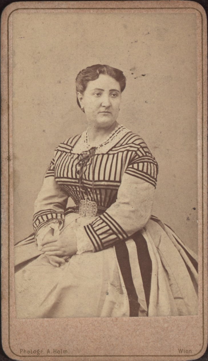 Portrait of the Opera Singer Carlotta Patti, 1835-1889 by Amand Helm