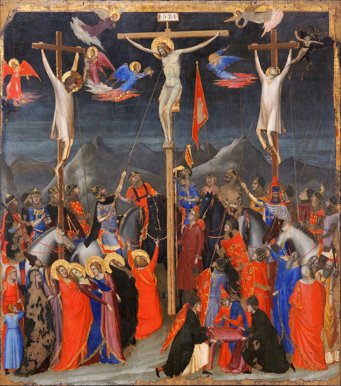 The Crucifixion by Ambrogio Bondone (workshop) Giotto