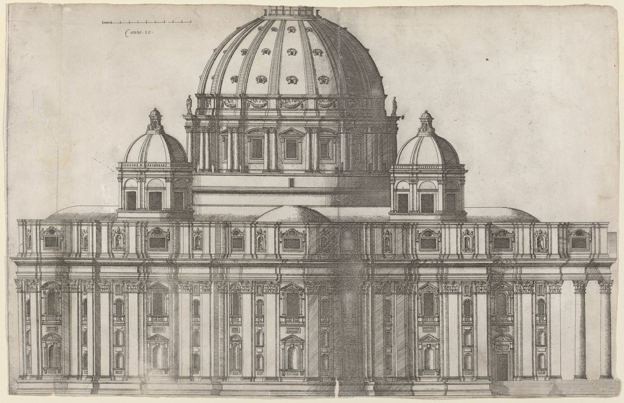 Longitudinal View of Saint Peter