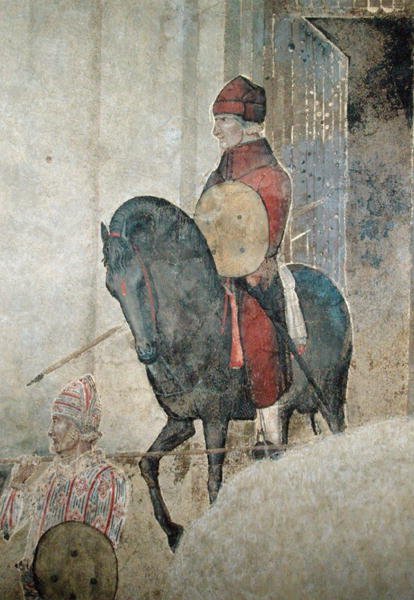 Allegory of Bad Government (detail) by Ambrogio Lorenzetti
