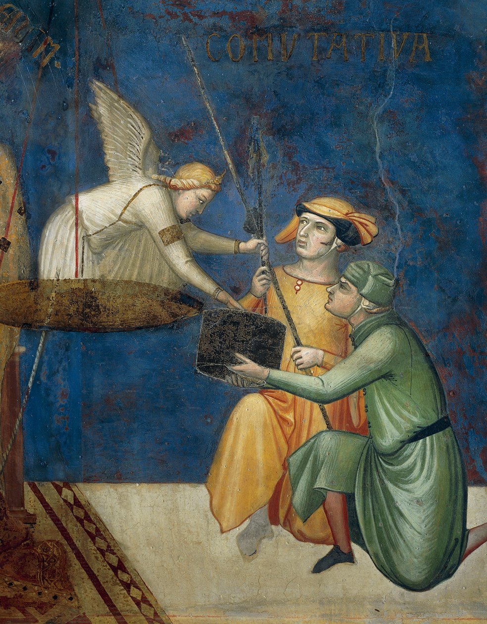 Commutative Justice or Commutative Punishment (detail) by Ambrogio Lorenzetti