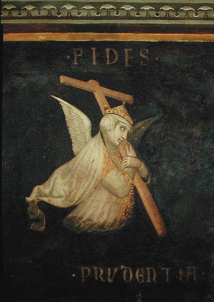 Allegory of Good Government (Detail) by Ambrogio Lorenzetti