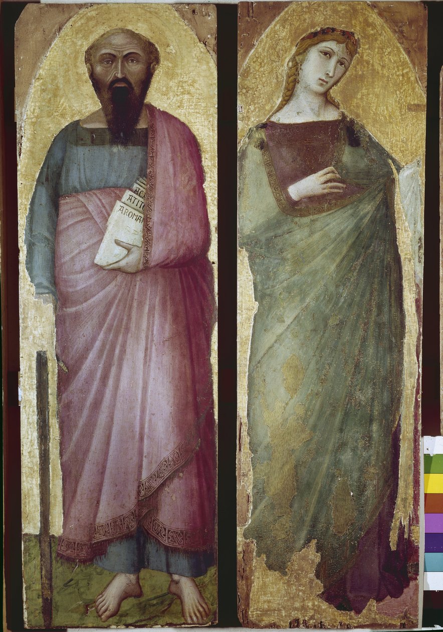 Saint Paul and a Holy Martyrdom (detail) by Ambrogio Lorenzetti