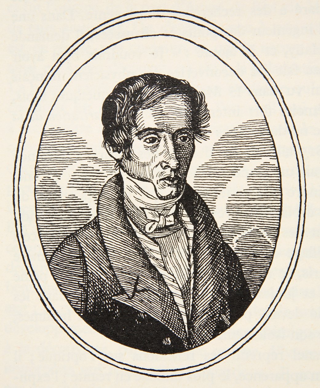 Augustin Fresnel, copy by Boris Mestchersky, illustration from 