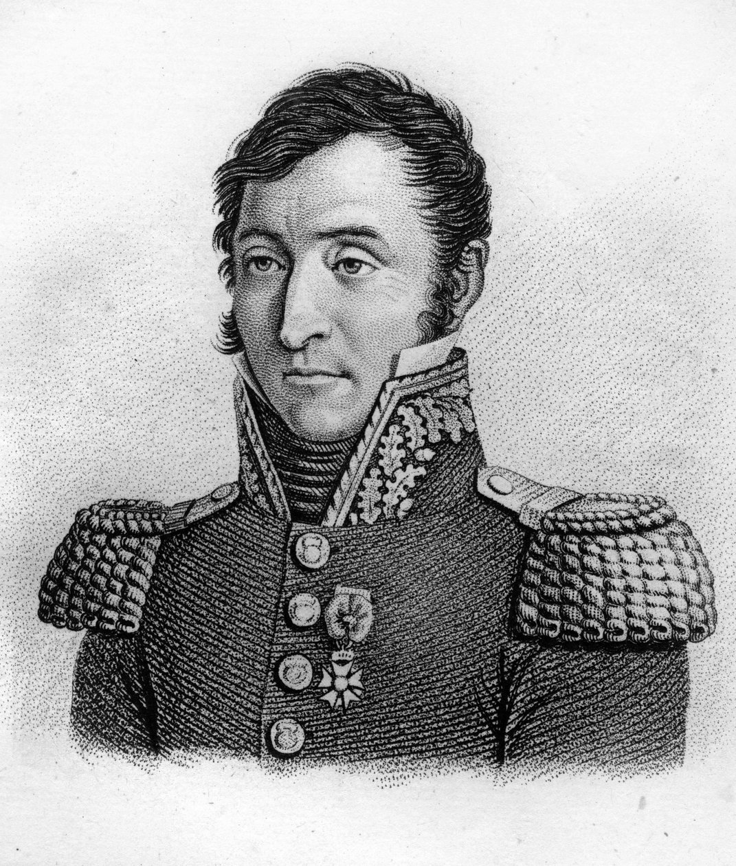 General Jean Joseph Tarayre (1770-1855). Engraved by Ambroise Tardieu in 1818. Stella Collection. by Ambroise Tardieu