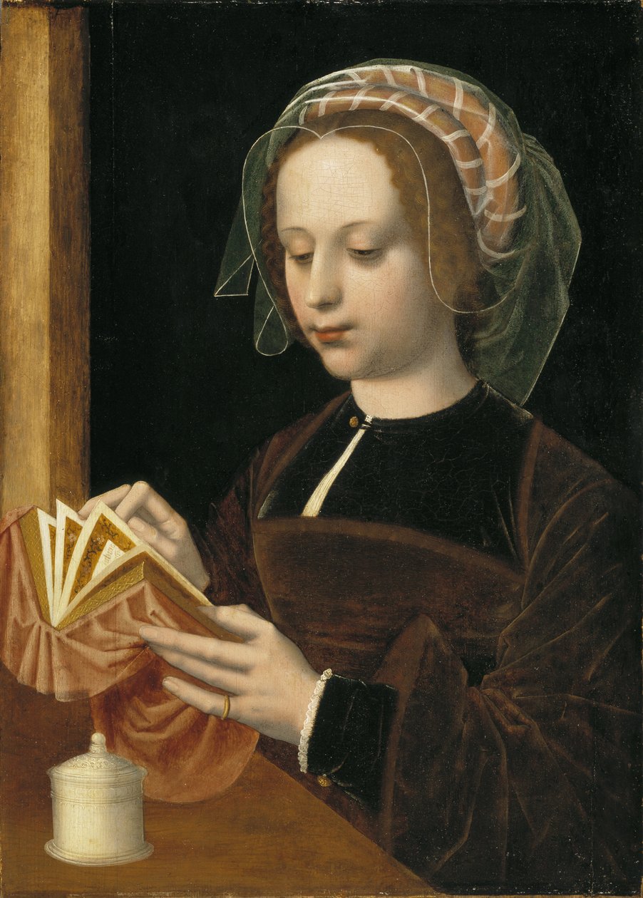 Mary Magdalene Reading by Ambrosius Benson