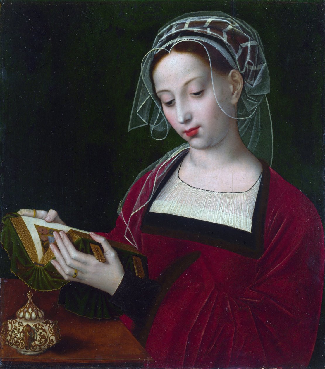 Mary Magdalene Reading by Ambrosius Benson