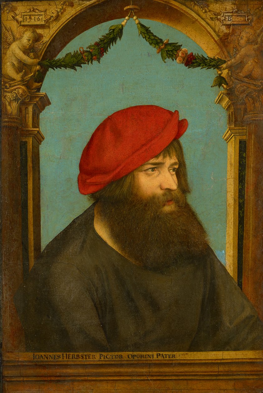 Portrait of Hans Herbst by Ambrosius Holbein