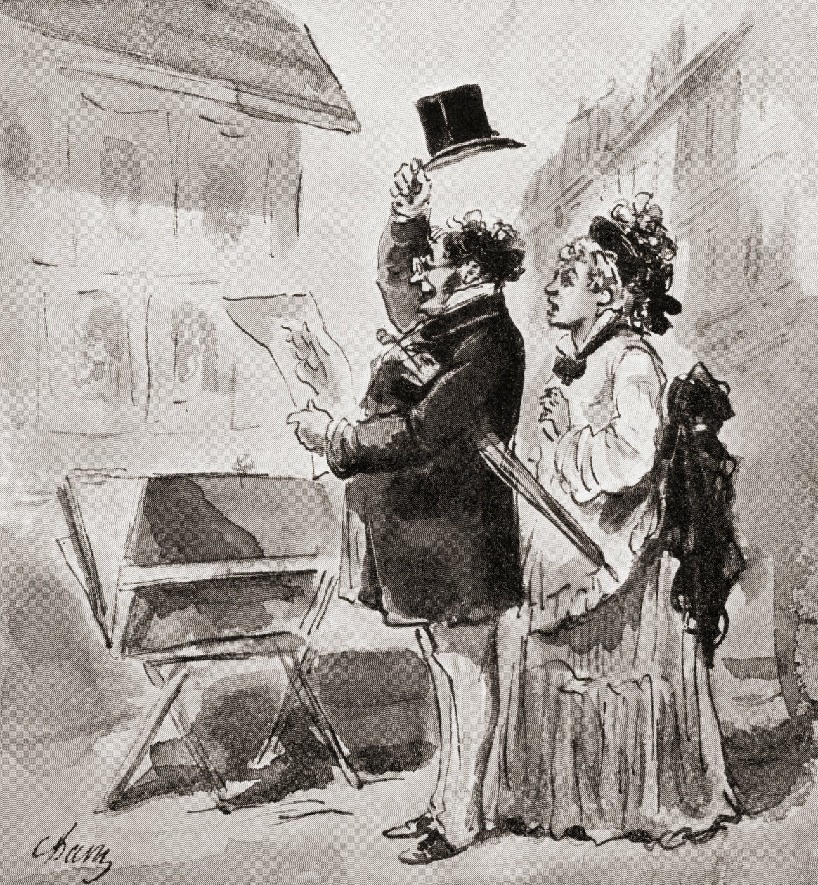 The Enthusiastic Collector, from The Quest of The Print, published 1932 by Amédée de Noé