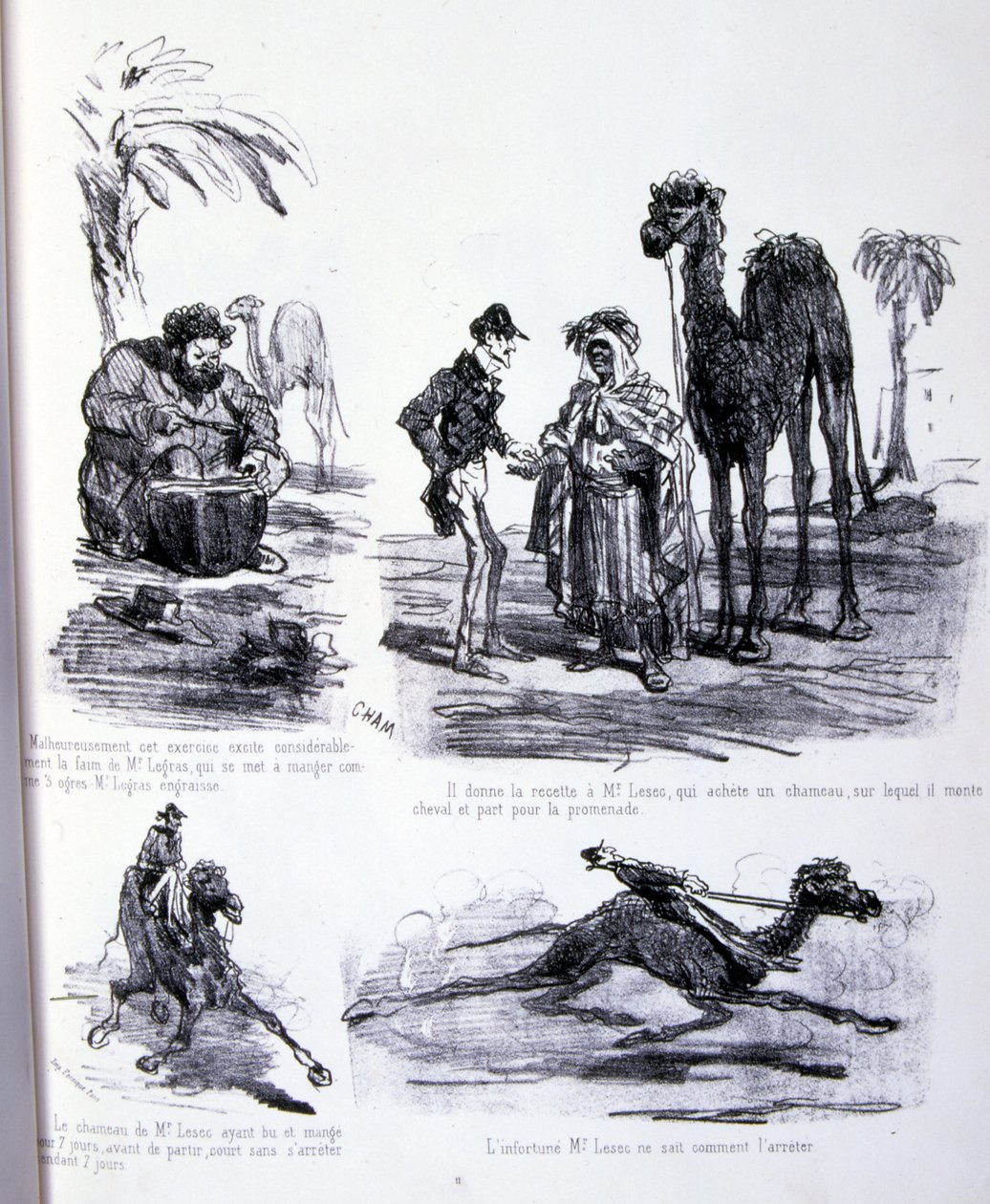 Illustration for The Art of Fattening and Losing Weight by Amédée de Noé