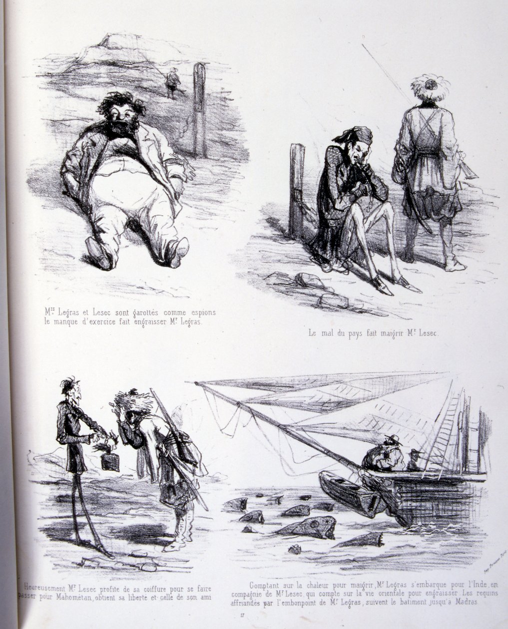 Illustration for The Art of Fattening and Losing Weight by Amédée de Noé
