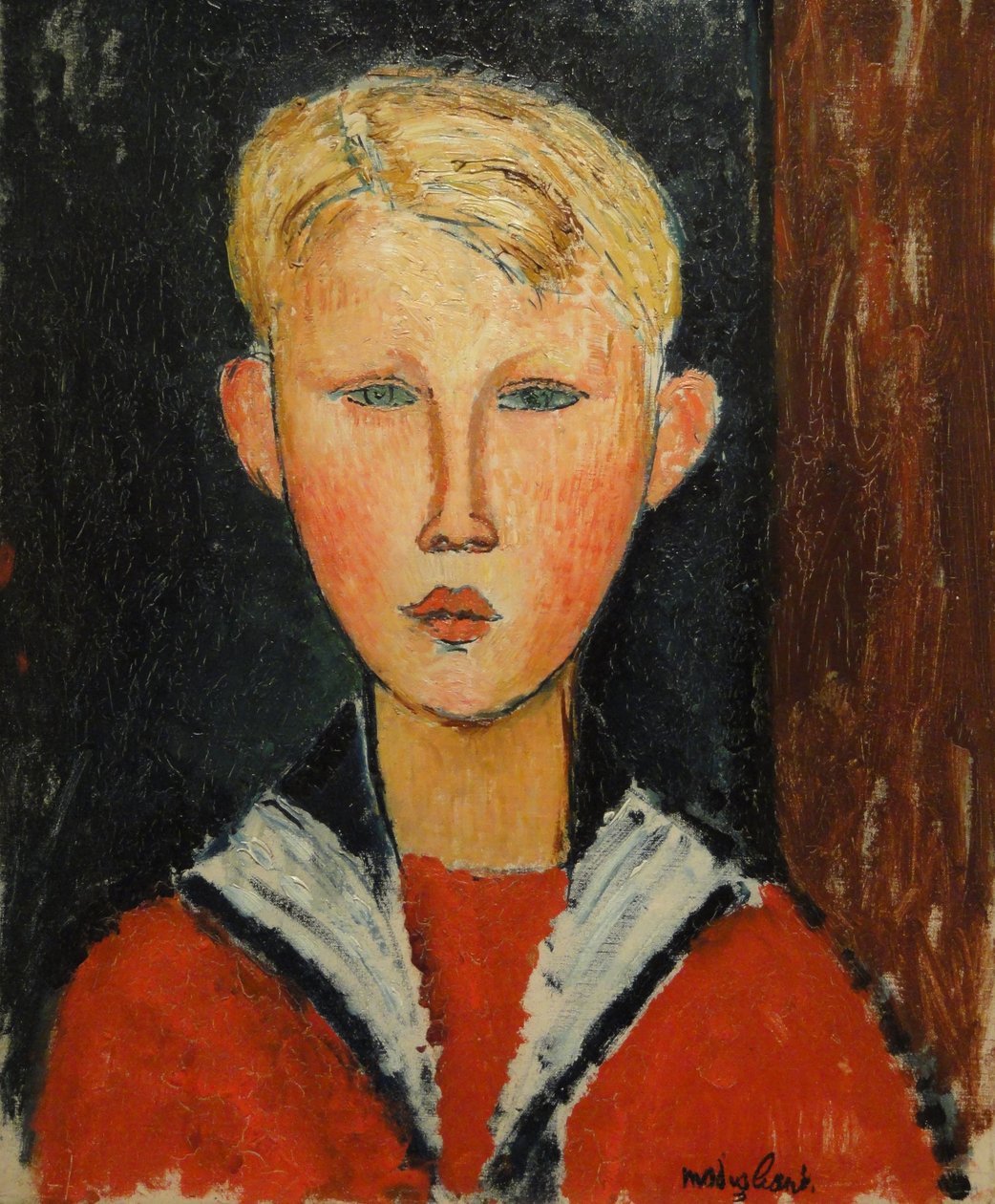 The Blue-eyed Boy by Amedeo Modigliani