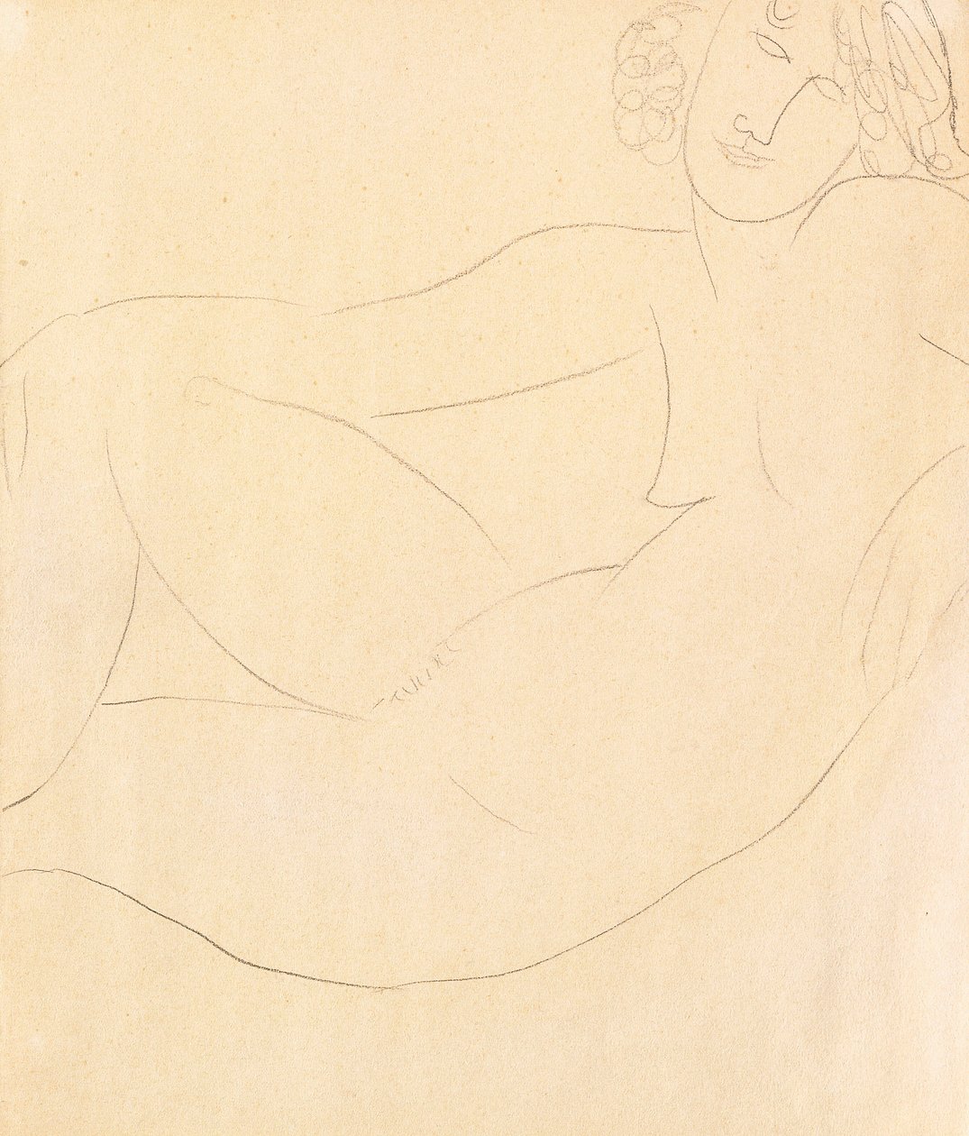 Nude Woman Leaning, 1918 by Amedeo Modigliani