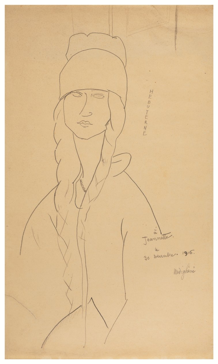Jeanne Hébuterne by Amedeo Modigliani