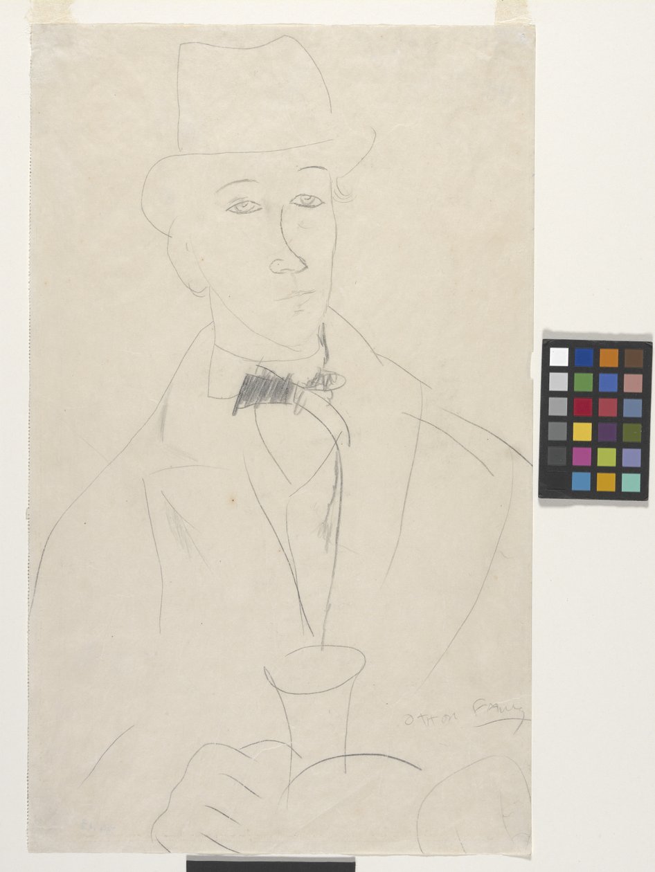 Portrait Of The Artist, Othon Friesz by Amedeo Modigliani