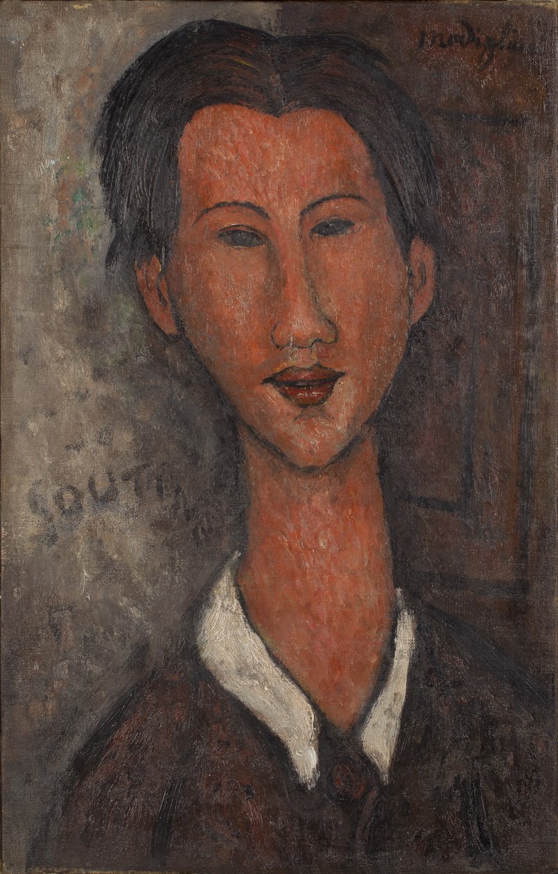 Portrait of Chaïm Soutine by Amedeo Modigliani