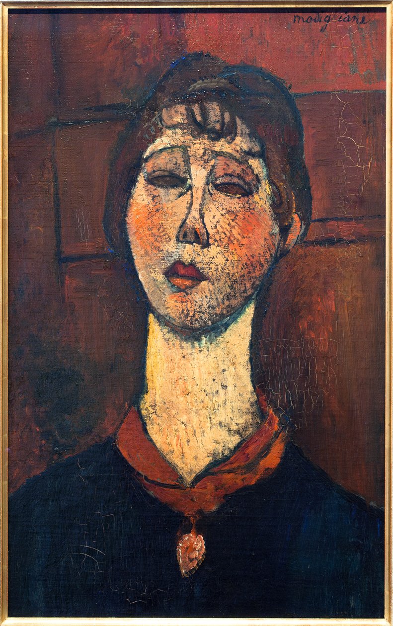 Portrait of Madame Georges Dorival by Amedeo Modigliani