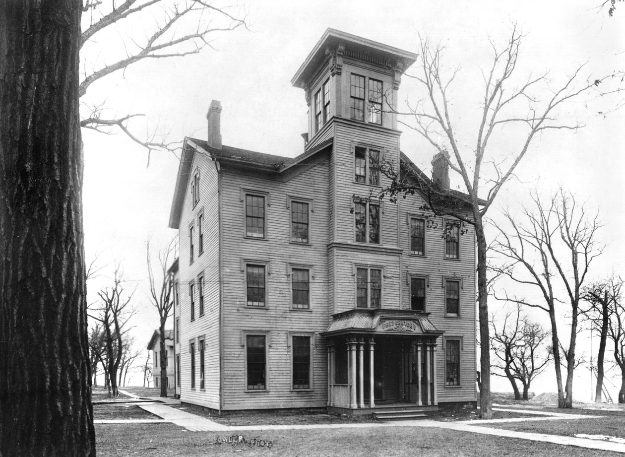 Old College, Evanston by American Photographer