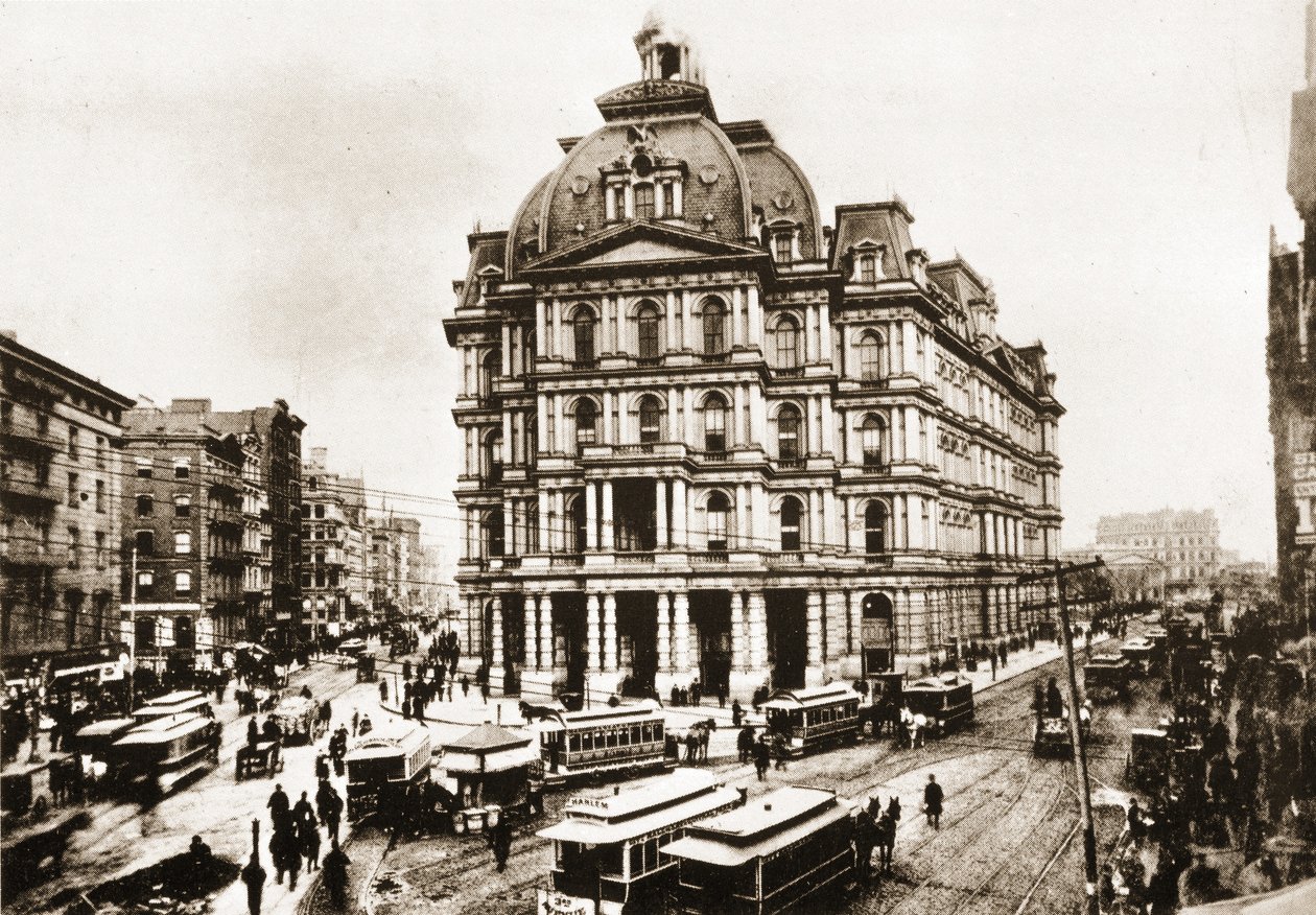 The Old Post Office, New York City, 1887 by American Photographer